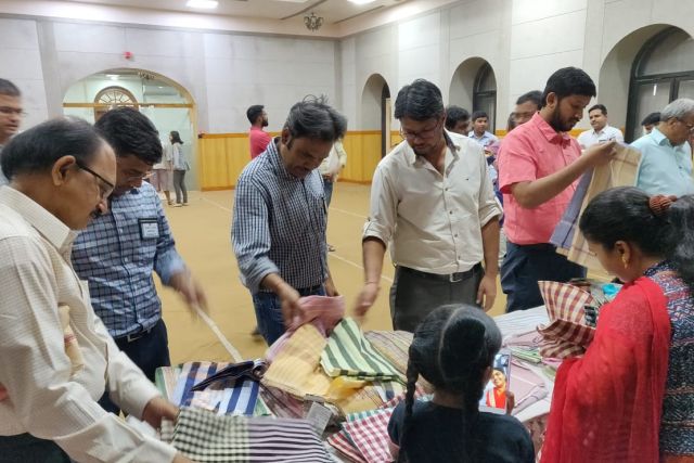 CSR Initiative Of MDL - Exhibition Of Handloom Products (Made By Visually Impaired Artisans Of Latur) On 26th December 2018123